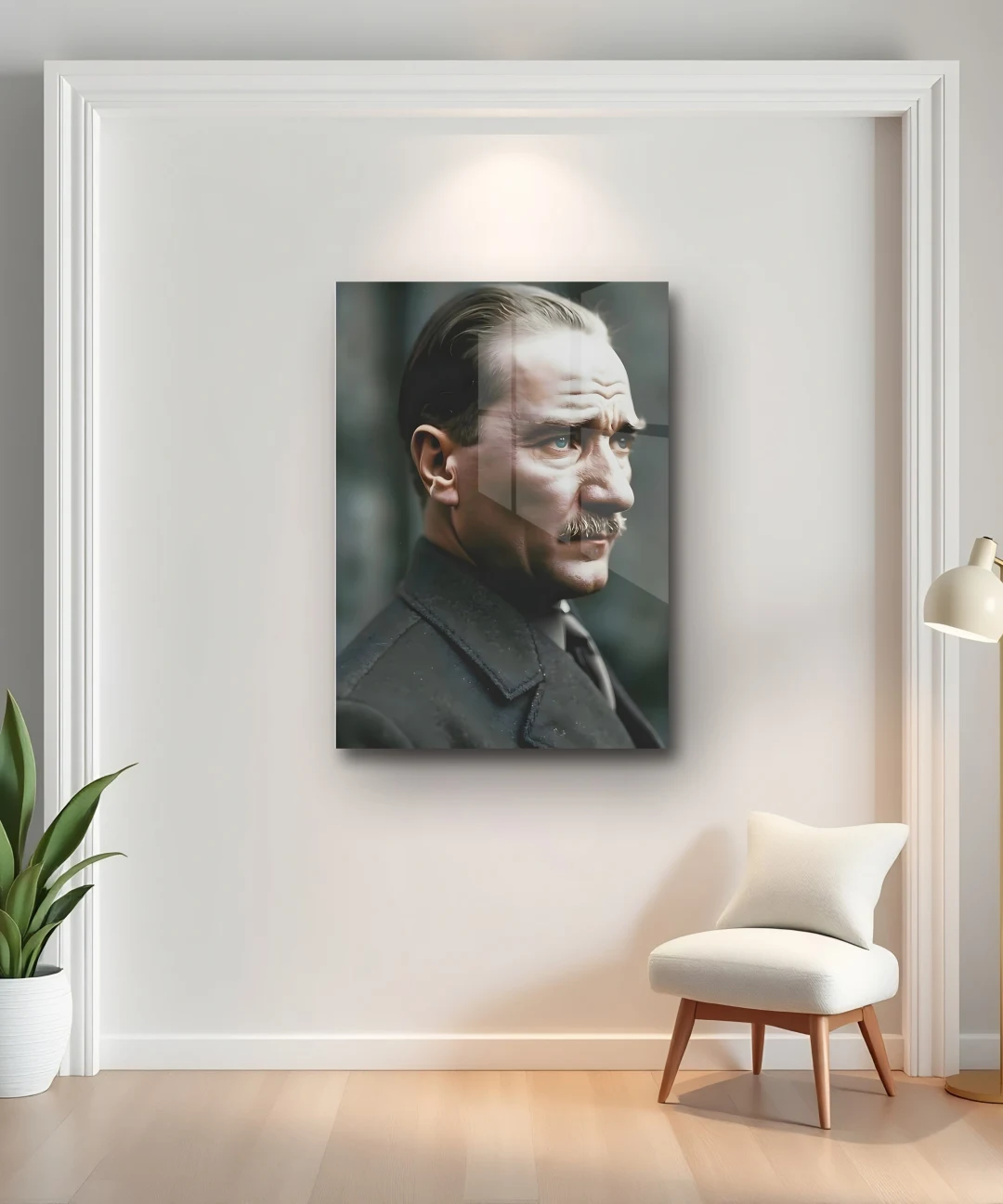 Atatürk Dramatik Karizmatik Portresi